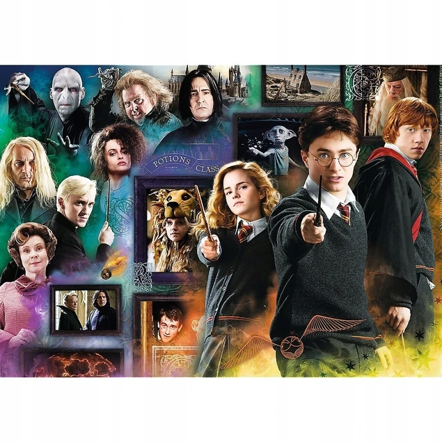 Puzzle 1000 Harry Potter Świat czarodziejów