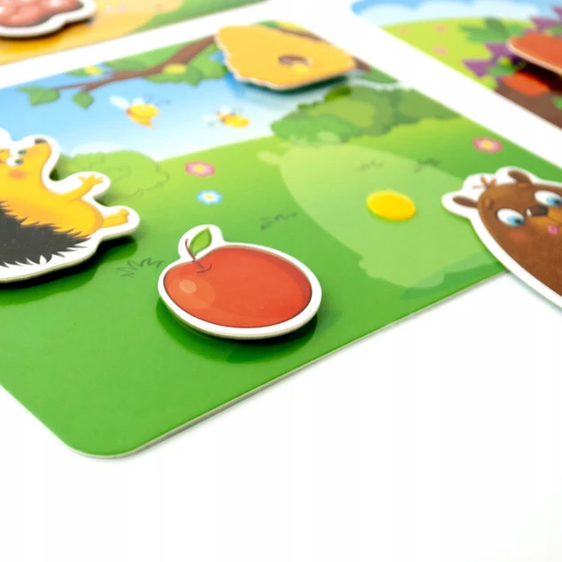 Elementy gry edukacyjnej Kto co je