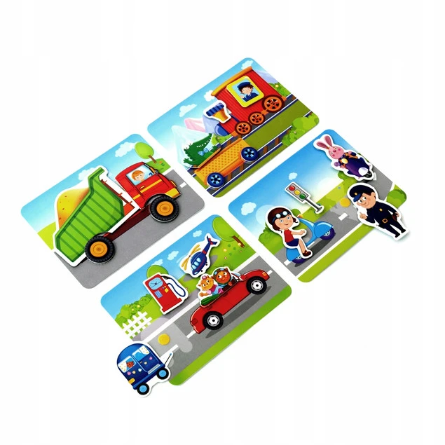 Transport Gra z rzepami - zawartość zestawu