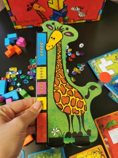 Ubongo Junior 3D Gra Planszowa Spostrzegawczość Logiczne Myślenie 5+ Egmont_8