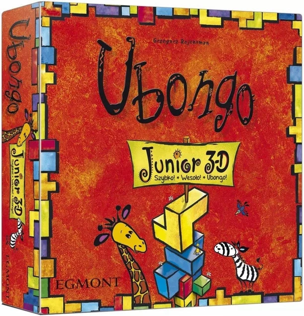 Ubongo Junior 3D Gra Planszowa Spostrzegawczość Logiczne Myślenie 5+ Egmont_9