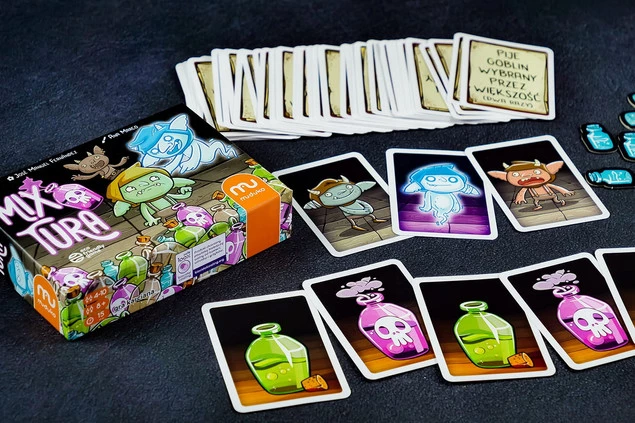 Mix Tura Gra Karciana Dla Dzieci Młodzieży i Dorosłych 8+ Muduko_8