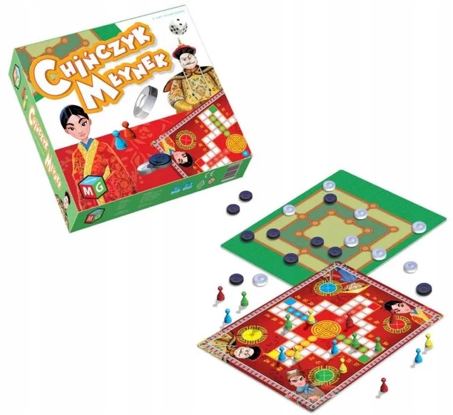 CHINCZYK I MŁYNEK Gra Planszowa 5+ Multigra_1