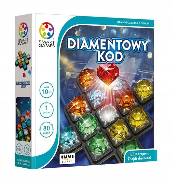 Diamentowy Kod Rozwiń Umiejętności Dedukcji 10+ IUVI Smart Games_5