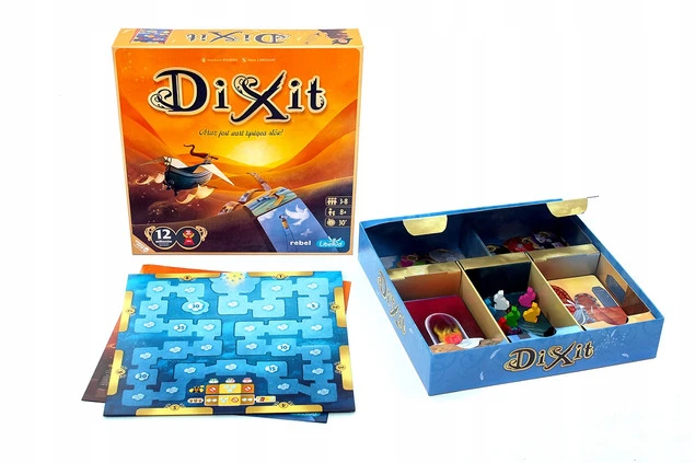 DIXIT Gra Planszowa Rodzinna Skojarzenia 8+ Rebel_13