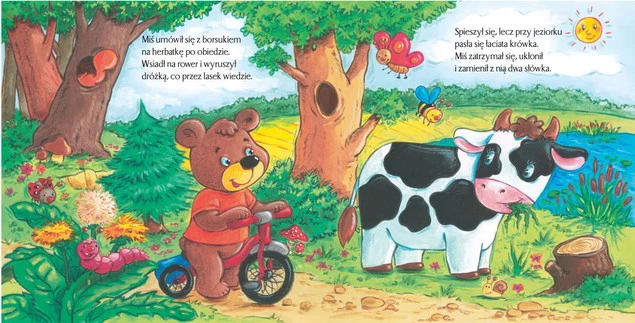 Miś Gaduła Danuta Zawadzka Bajki i Wierszyki 1+ Skrzat (TW)_2