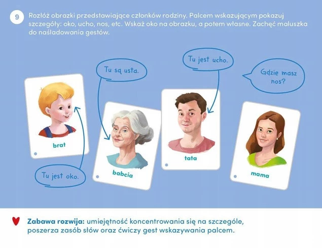 Karty Obrazkowe Pierwsze Słowa Edukacyjne Na Sznureczku 1+ CzuCzu 762138_4