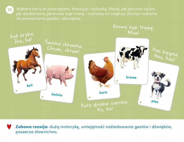 Karty Obrazkowe Pierwsze Słowa Edukacyjne Na Sznureczku 1+ CzuCzu 762138_5