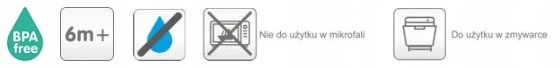 Łyżeczka silikonowa Akuku zielona detal