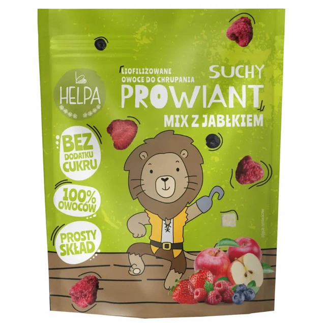Owoce liofilizowane w kawałkach Helpa Suchy Prowiant 10 g_3