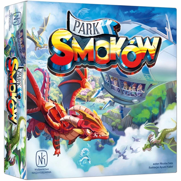PARK SMOKÓW Gra Planszowa Towarzyska Rodzinna 8+ Nasza Księgarnia_1