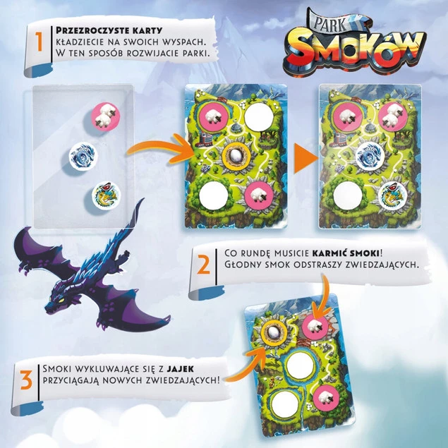 PARK SMOKÓW Gra Planszowa Towarzyska Rodzinna 8+ Nasza Księgarnia_3