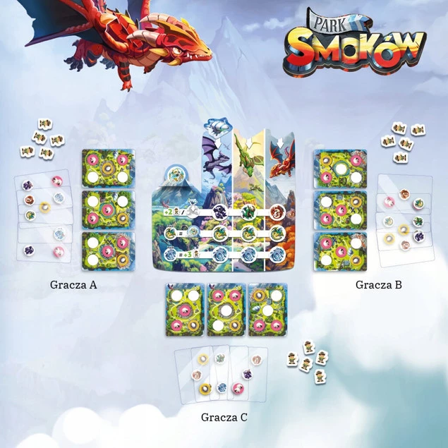 PARK SMOKÓW Gra Planszowa Towarzyska Rodzinna 8+ Nasza Księgarnia_6