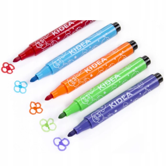 Pisaki Flamastry JUMBO GRUBE 24 Kolory Mazaki Kidea_2