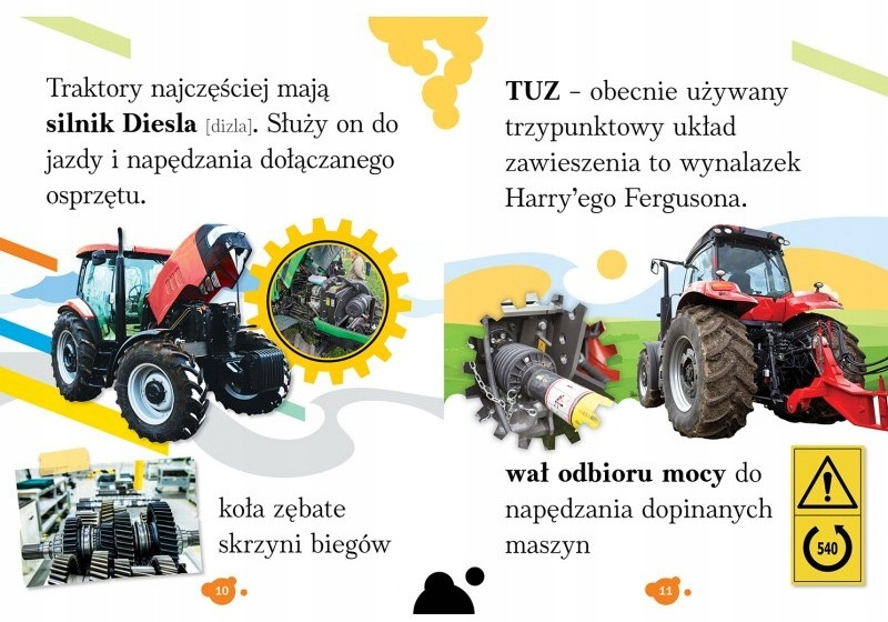 Duże Litery TRAKTORY Wyrazy i Zdania Do Nauki Czytania 4+ Aksjomat 3664_2