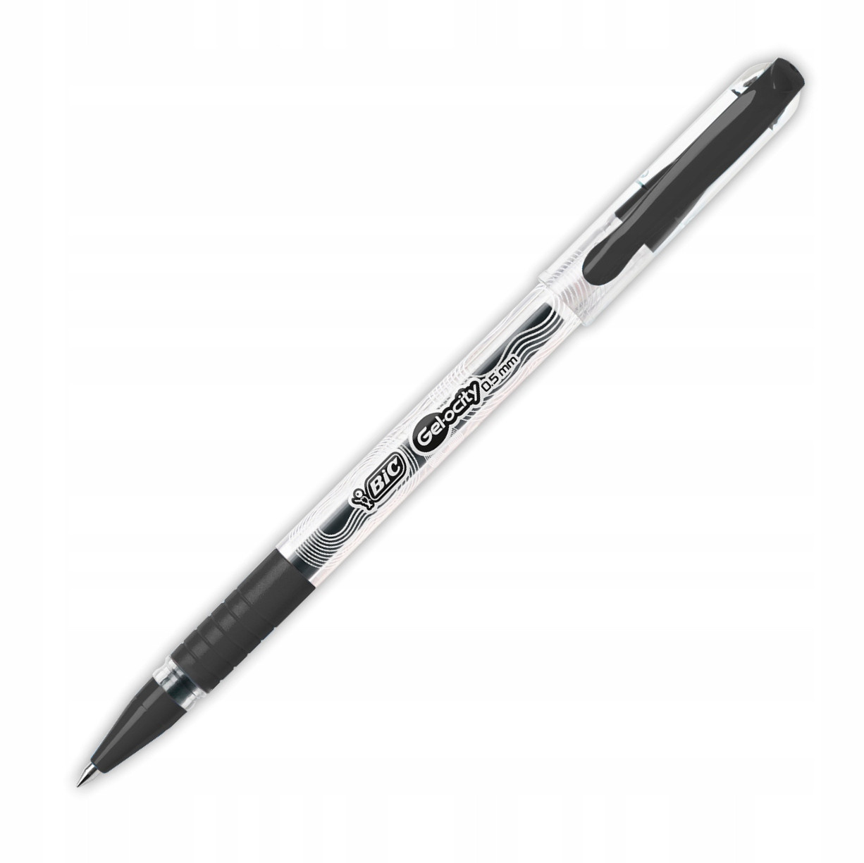 Długopis Żelowy 0.5 mm Czarny Gel-Ocity Stic Bic_1