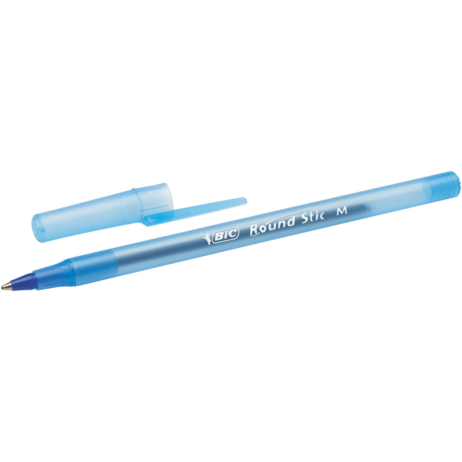BIC Długopis Round Stick Szkolny Biurowy 1,0 mm NIEBIESKI_2