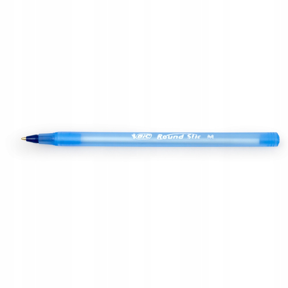 BIC Długopis Round Stick Szkolny Biurowy 1,0 mm NIEBIESKI_4