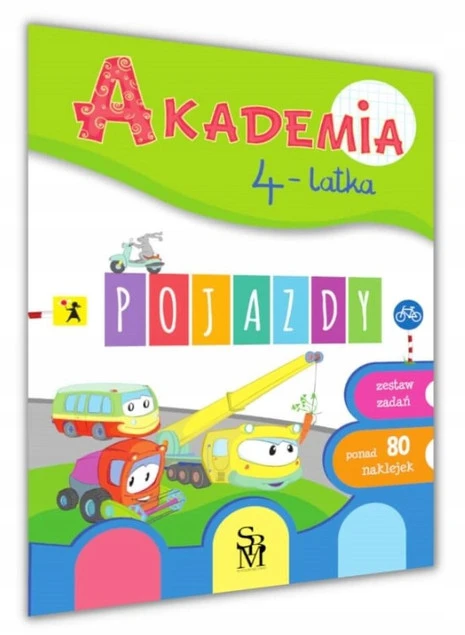 Akademia 4-Latka POJAZDY Ewa i Tomasz Parnas 4+ SBM_1