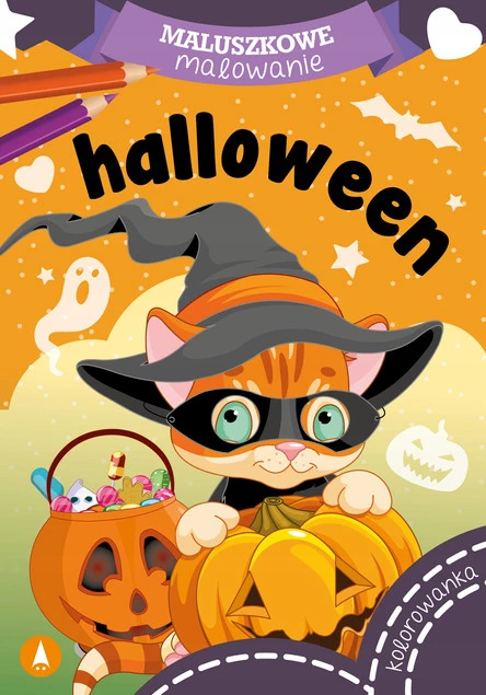 Kolorowanka Maluszkowe Malowanie HALLOWEEN 2+ Skrzat_1