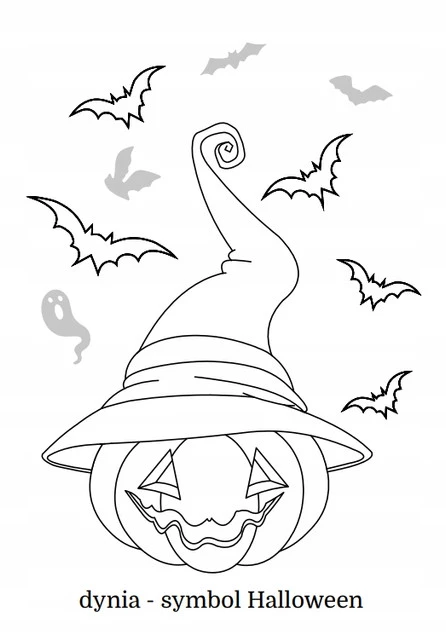 Kolorowanka Maluszkowe Malowanie HALLOWEEN 2+ Skrzat_2