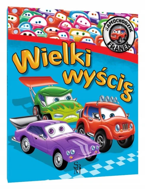 Samochodzik Franek WIELKI WYŚCIG Elżbieta Wójcik 3+ SBM_1