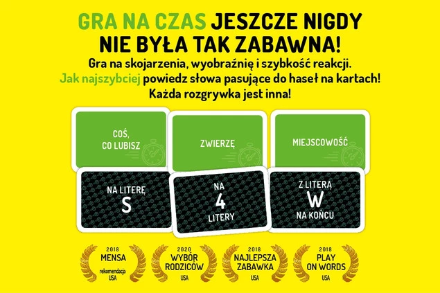 Gra Na Czas Skojarzenia Wyobraźnia i Szybka Reakcja 8+ Nasza Księgarnia_2