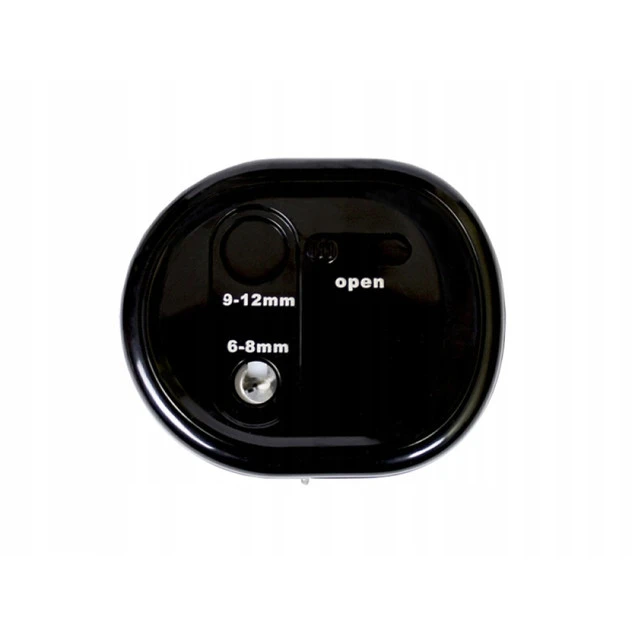 Temperówka ELEKTRYCZNA Baterie USB Podwójna Czarna 6-8/9-12 mm EAGLE_5