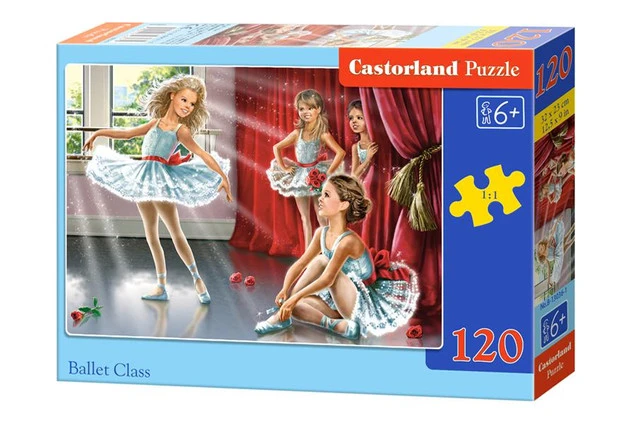 Puzzle 120 Układanka Dla Dziewczynki BALETNICA Taniec Balet 6+ Castor_2