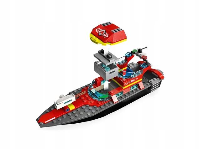 LEGO City Łódź Strażacka 144 el. 5+ 60373_7