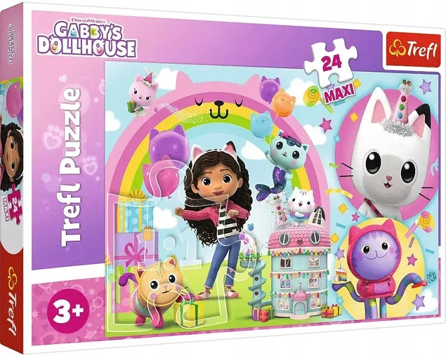Puzzle 24 Maxi Wesoła Gabi - ułożone