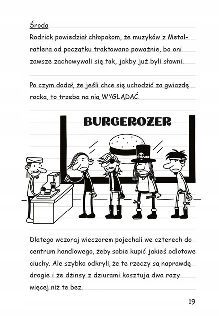 Dziennik Cwaniaczka Więcej Czadu Jeff Kinney 6+ Nasza Księgarnia_3