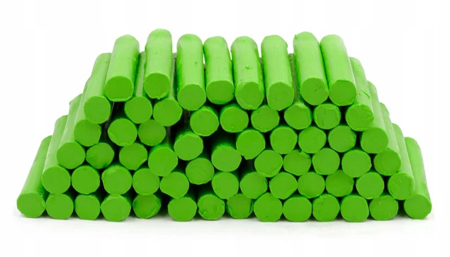 Plastelina LUZ 1kg ZIELONA JASNA Szkolna Mona_1