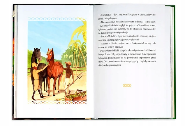 Ilustracja z książki Afryka Kazika - spotkanie z mieszkańcami Afryki