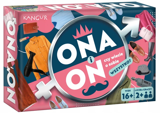 Ona i On Czy Wiecie O Sobie Wszystko? Gra W Pytania 16+ Kangur_2