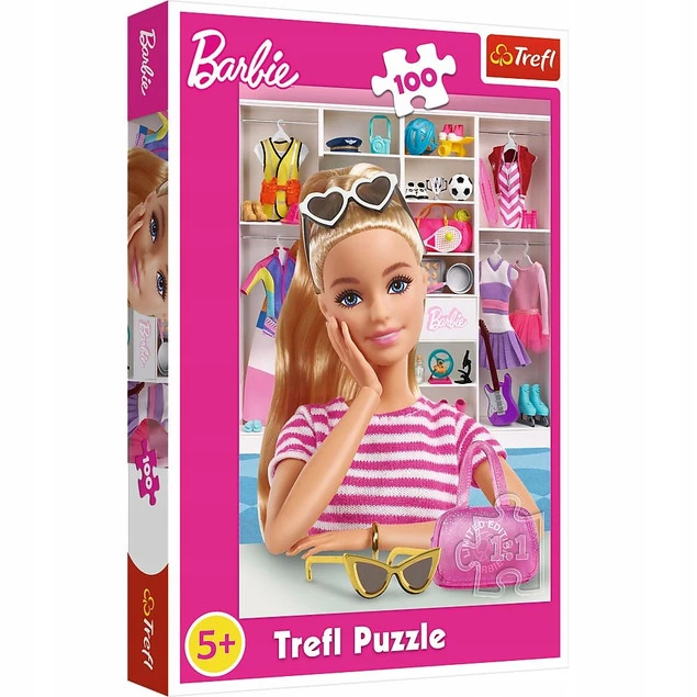 Gotowy puzzle Barbie