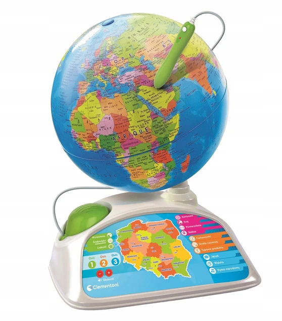 Globus Interaktywny EduGlobus 7+ Clementoni 50847_2