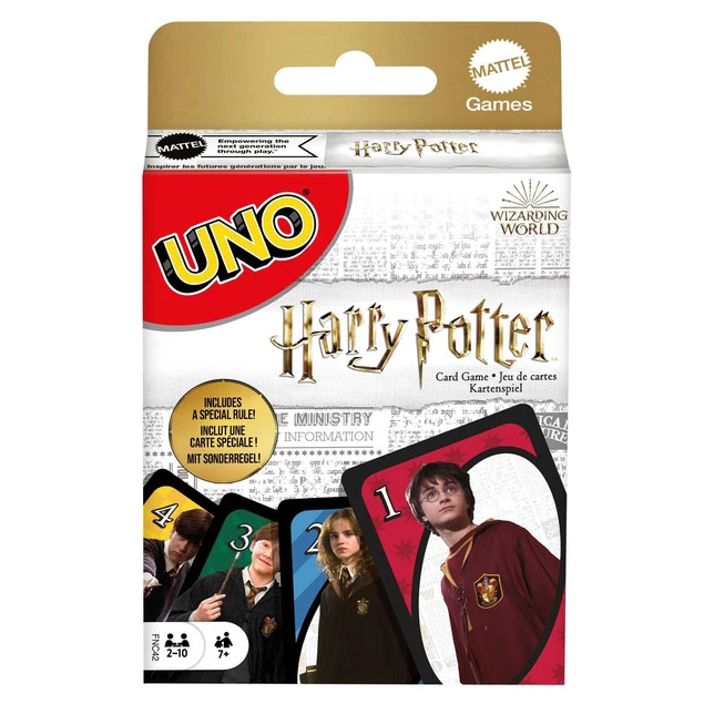 UNO HARRY POTTER Karty Do Gry Gra Karciana 7+ Mattel_1