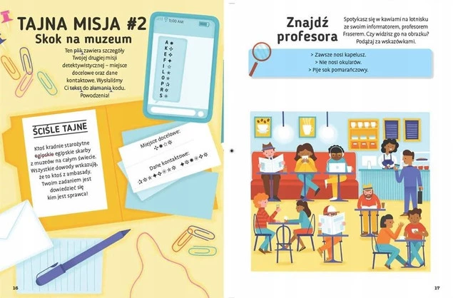 Zostań Detektywem Zabawy i Zagadki Penny Worms 7+ Bookolika_3