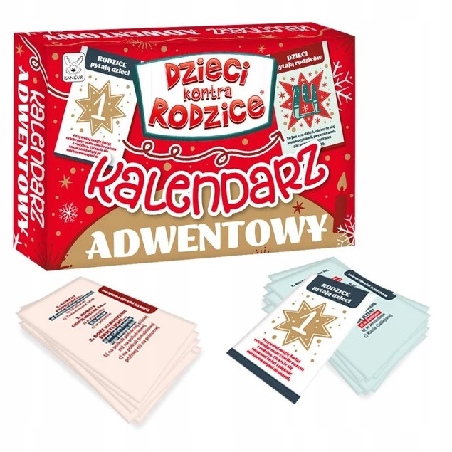 Dzieci Kontra Rodzice KALENDARZ ADWENTOWY 7+ Kangur_1