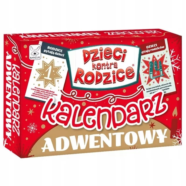 Dzieci Kontra Rodzice KALENDARZ ADWENTOWY 7+ Kangur_2
