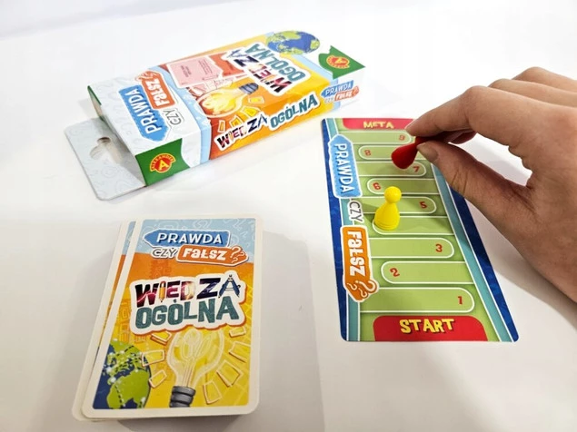 Quiz Prawda Czy Fałsz? Wiedza Ogólna Planszowa 10+ Alexander 2762_3