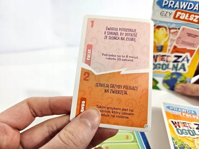 Quiz Prawda Czy Fałsz? Wiedza Ogólna Planszowa 10+ Alexander 2762_4