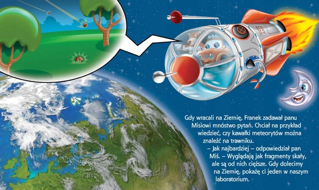Samochodzik Franek ASTRONAUTA Zagadki Łamigłówki Karolina Górska 3+ SBM_4