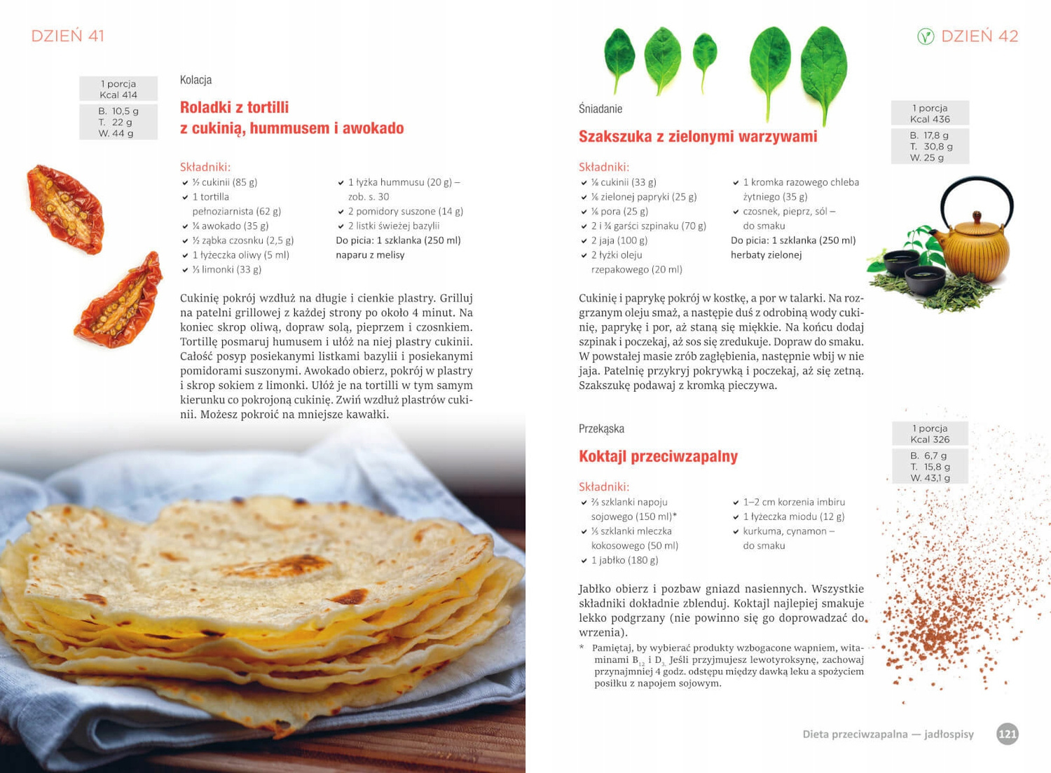 Dieta PRZECIWZAPALNA Przepisy Porady Zdrowe Nawyki M. Rojek-Ledwoch SBM_4