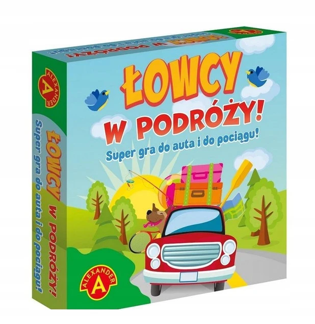 ŁOWCY W PODRÓŻY KARTY GRA DO AUTA POCIĄGU,SAMOLOTU,PODRÓŻY DZIECI NA NUDĘ_1