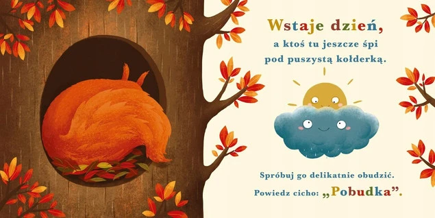 Rok w Lesie WIEWIÓRKA Emilia Dziubak Katarzyna Piętka 0+ Nasza Księgarnia_2