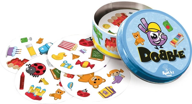 DOBBLE KIDS Gra Planszowa Familijna Na Spostrzegawczość 4+ Rebel_4