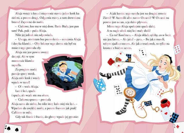 Czytanki Sylabowe ALICJA W KRAINIE SNU Monika Ślizowska 5+ Skrzat_3