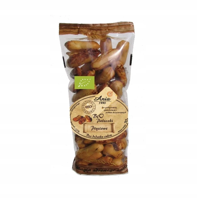 Pałeczki Ptysiowe BIO Ciastka Kruche Bez Cukru 70g ANIA_1